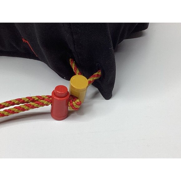 San Francisco 49ers Hat #1 Apparel Men's Vintage 90s Drawstring Red Black - Picture 5 of 15